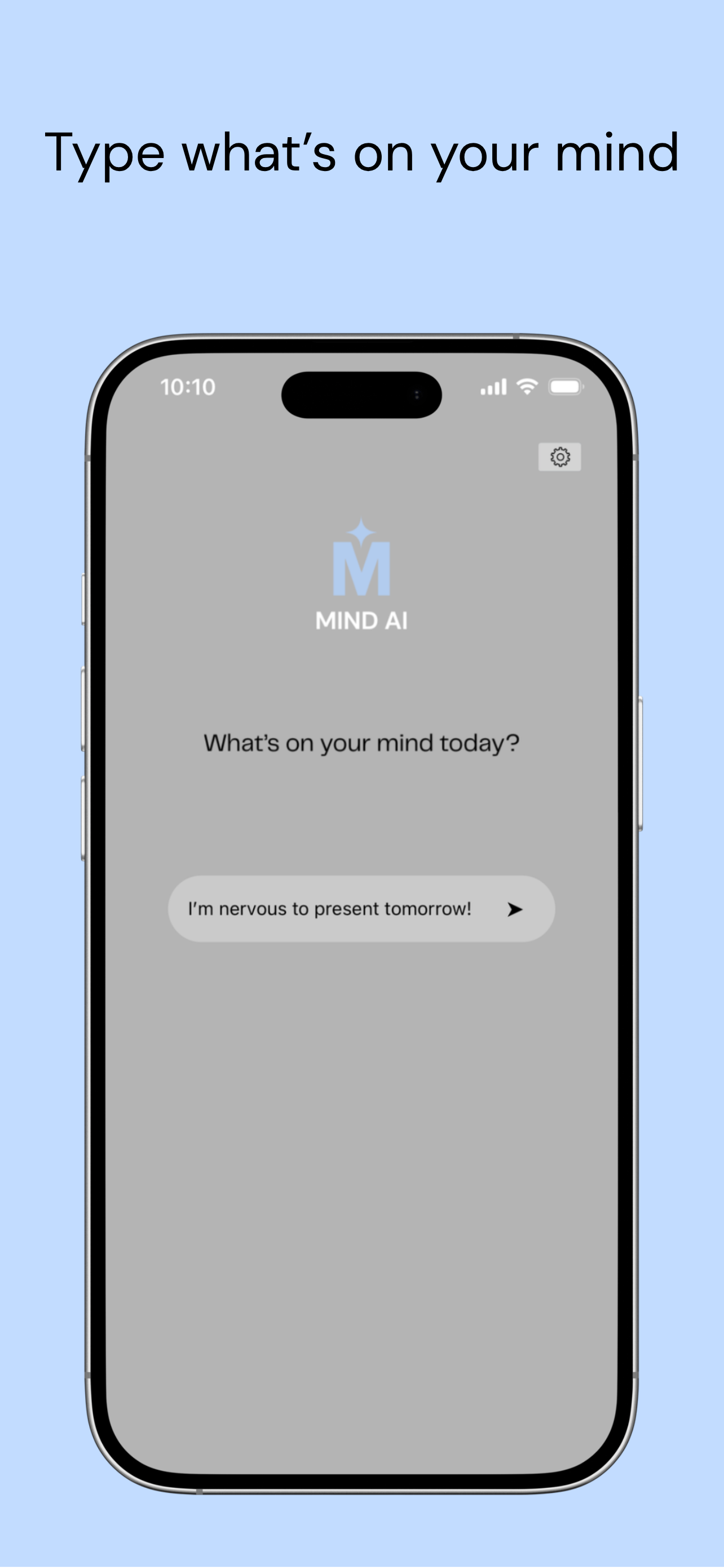 Mind AI app screenshot 1