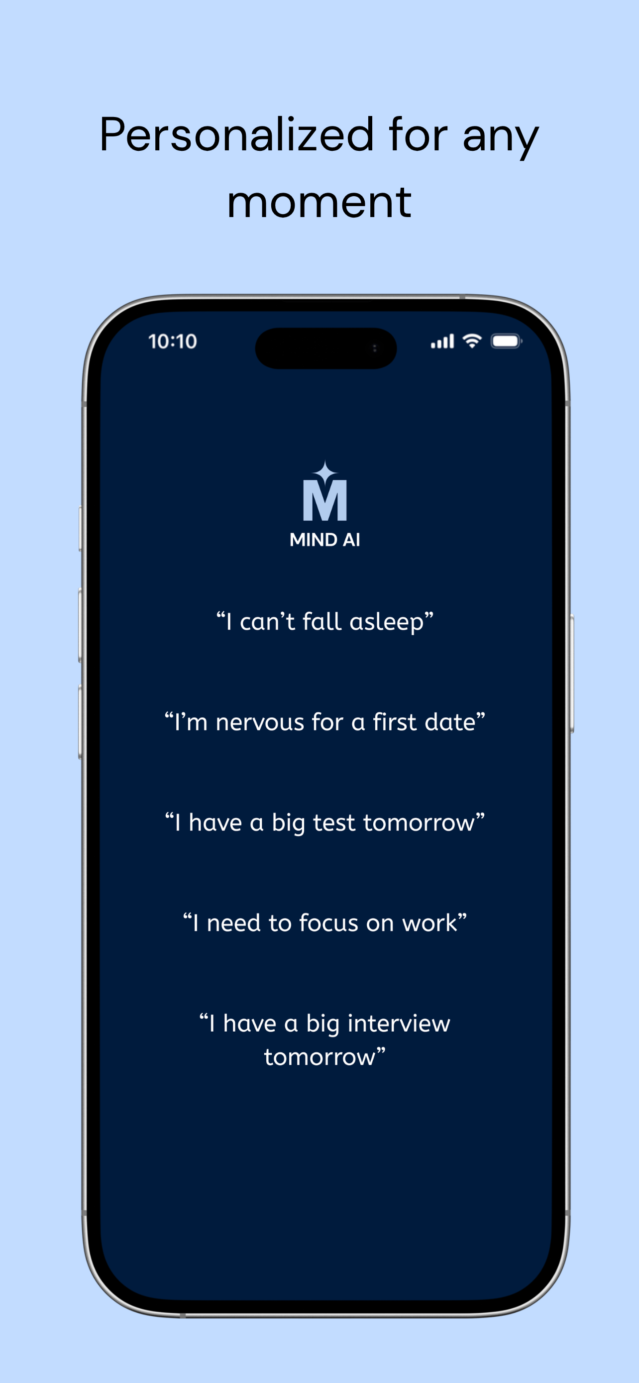 Mind AI app screenshot 3